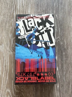 全新 黑色标签 黑色 90 年代 滑冰 范斯冲浪 BMX MX 雪地高尔夫 滑板 视频 — 第 1/3 张图片