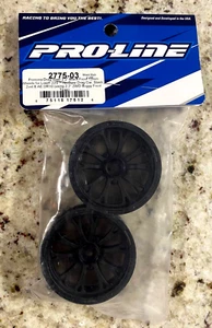 R/C RC PROLINE POMONA DRAG SPEC 2.2 BLACK FRONT 12MM WHEELS SLASH NEW 2775-03 - Picture 1 of 3