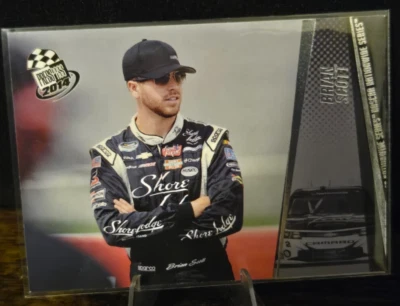 Press Pass - 2014 - Brian Scott - #54 NASCAR - Card - Image 1 of 2