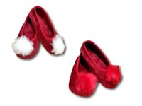 Girls Women Ballet Ballerina Soft Light Glitter Slippers Size 7 Child to 7Adult