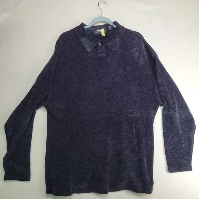 Michael Brandon Mens Gray Long Sleeve Sweater Shirt Pullover Size L W Defect - Image 1 of 4