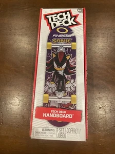 TECH DECK Finesse X Sonic The Hedgehog Handboard Mini Skateboards Hands Use Only - Picture 1 of 6