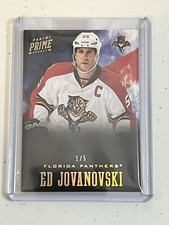 Ed Jovanovski 2012-13 Panini Prime Hockey #39 (Mint condition) 1 of only 5 made