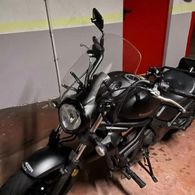 Tela de para-brisa transparente - Kawasaki EN VN S Vulcan 650 2015-2025 - Imagem 1 de 2