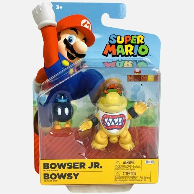 Nintendo Bowser Jr Super Mario 4 inch Action Figure - 91446