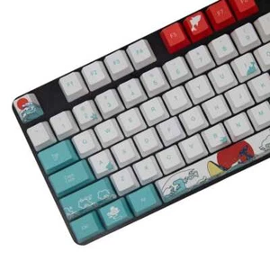 OEM Coral Sea Dye Sublimated PBT Keycaps (108 keycap set) - Picture 1 of 2