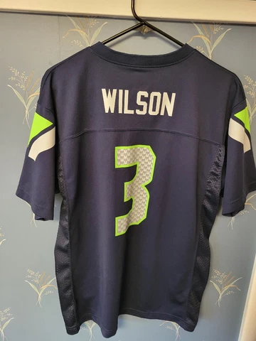 Seattle Seahawks Jersey #3 Russell Wilson NFL Youth Extra Large XL Cover