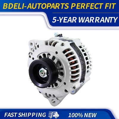 New Alternator For Infiniti 1998-2004 Nissan 1995-2009 V6 3.0L 3.5L - Image 1 of 4