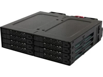 ICY DOCK MB998SP-B ToughArmor 8 x 2.5" SATA 6Gbps 7mm HDD / SSD Mobile Rack / - Image 1 of 4