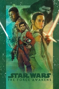 Star Wars Das Erwachen der Macht Metall Poster Rey Finn Poe Kylo Ren 7x11 12x18 C14 - Bild 1 von 1