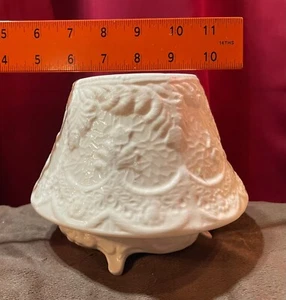 Rare Vintage Votive Candle Topper Shade And Bottom Holder Excellent Condition - Picture 1 of 6