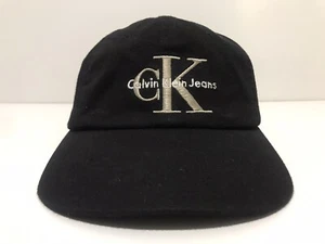 CK Calvin Klein Jeans Vintage Logo Snapback Hat  - Picture 1 of 7