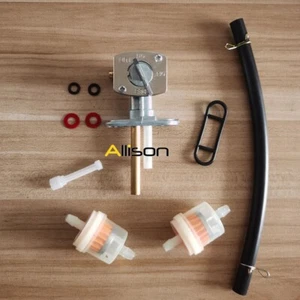 Gas Fuel Valve Petcock Switch Assembly For Kawasaki Bayou 300 KLF300B KLF300C - Picture 1 of 4