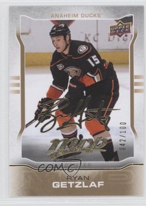 2014-15 Upper Deck MVP Gold Script /100 Ryan Getzlaf #208