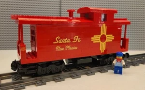 Custom Train Santa Fe 02 Caboose -Please Read Item Description- - Picture 1 of 4