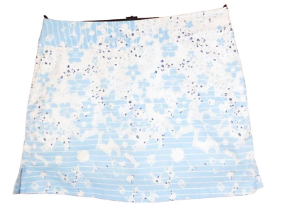 ADIDAS Mujer 100% Poliéster Mini Falda Pantalón Corto Bolsillo Multicolor Floral 10 Foto 1 de 4