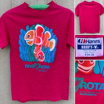vintage Dive Rota Northern Mariana Islands Micronesia t-shirt single stitch S - Image 1 of 4
