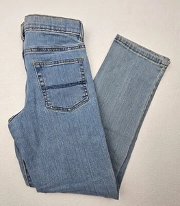 Gymboree Little Boys Size 10 Adjustable Waist Straight Leg Light Blue Jeans 2017 - Picture 1 of 8
