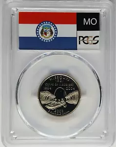 2003-S Clad Proof Missouri State Quarter-PCGS PR 70 DCAM-State Flag - Picture 1 of 4