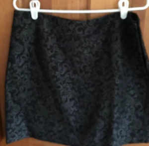 Ann Taylor DAMENROCK LOFT OUTLET SCHWARZ & GRAU DAMAST GRÖSSE 12 NEU OHNE ETIKETT! - Bild 1 von 2