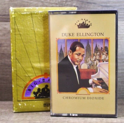 New Sealed-1983-Duke Ellington-Big Bands- Jazz Cassette Tape- Time Life 4TBB-05 - Image 1 of 4