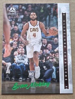 2021-22 Panini Chronicles Luminance Green Parallel #252 Evan Mobley (RC) - Image 1 of 2