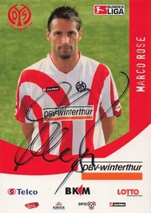 Marco Rose UH FSV Mainz 05 2006-07 original signiert Autogrammkarte 4948 D - Picture 1 of 2