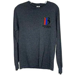 Fruit Of The Loom Boy's T-Shirt Long Sleeve Gray Breckenridge Resort Cotton Sz S - Picture 1 of 4