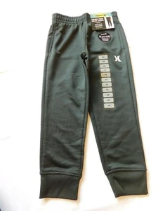 Hurley Boy's Youth French Terry Solar Jogger Slim Fit H2O-Dri Pants Size 4/5 NWT - Picture 1 of 7