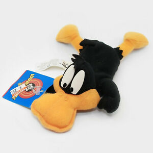DAFFY DUCK 8" Plush with Tag - Looney Tunes - 1997 Play By Play - Stuffed Toy
