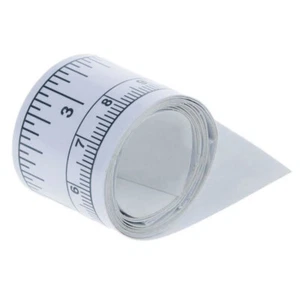 Self Adhesive Measure Tape Vinyl White Ruler Sewing Sticker Machine бμ A3J2 - Picture 1 of 8