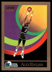 1990-91 SkyBox Alex English Dallas Mavericks #375