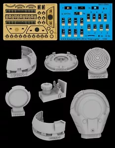 Green Strawberry 1/350 Star Trek USS Enterprise NCC-1701-A Bridge - Picture 1 of 5