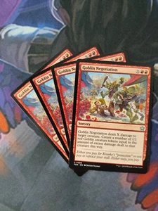 Goblin Negoziazione x 4 | Fondazioni | Nuovo con scatola | MTG - Foto 1 di 1
