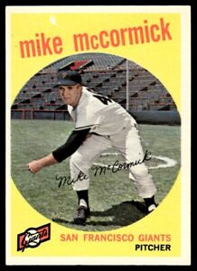 1959 Topps NICE!! Mike McCormick #148