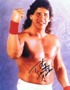 Tito Santana signed handsigniertes 8x10 Foto - WWF WWE Wrestling - mit COA - Bild 1 von 1