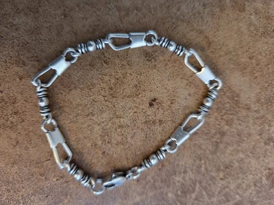 James Avery Sterling Silver "Fishers of Men" Bracelet 7.5" - Image 1 of 4