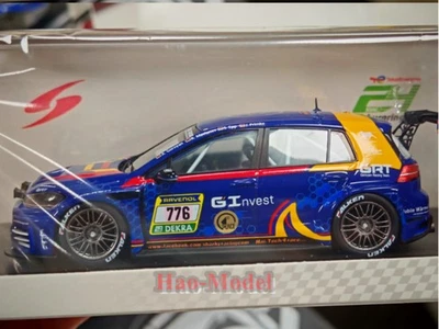 Spark 1/43 vw golf 7 gti Nurburgring Racing Resin Diecast Model Car adults Gifts - Immagine 1 di 4