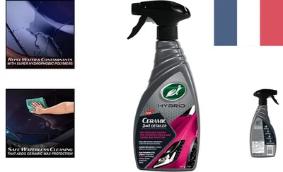 Turtle Wax TW53354 - Nettoyant Céramique 3 en 1 sans Eau, Protection Brillante - Image 1 of 4