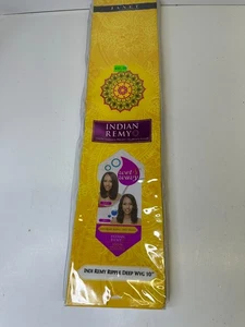 100% Indi Remy Human Hair Ripple Deep Weave WVG by Janet Collection - 10" - Picture 1 of 3