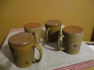 SET OF 4 BENNINTION POTTERY TAVERNWARE TANKARDS/MUGS--VERMONT - Picture 1 of 4