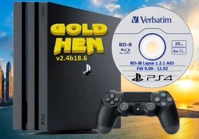 BD-JB Lapse 1.2.1 AIO PS4 Blu-ray Disc Firmware 9.00-12.02 No USB