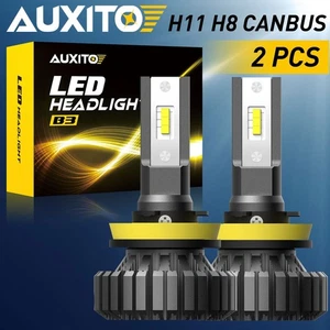 AUXITO H11 LED Xenon White Headlight Low Beam Bulb for 2009-2013 GMC Sierra 1500 - Picture 1 of 7