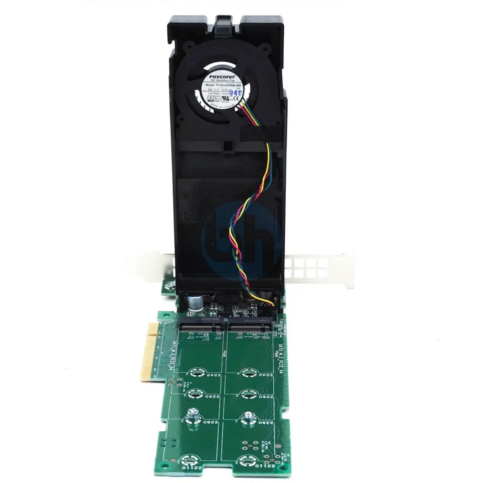 Dell NTRCY DPWC300 Dual M.2 NVMe Converter FH PCIe-x8 0NTRCY - Immagine 1 di 4