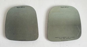 Muth Systems Signal Mirrors LH RH Wide Angle Chrome 200-034-H and 210-0013-0 - Picture 1 of 12