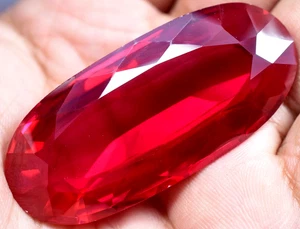 Natural 169.90 Ct Mogok Pink Huge Ruby Sparkling GGL Certified Loose Gemstone - Picture 1 of 12