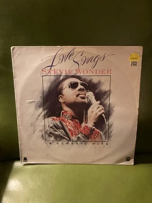 Stevie Wonder - Love Songs16 Classic Hits LP Vinyl Telstar Records VG Rare! - Image 1 of 3