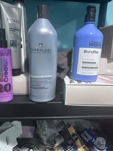 Pureology Strength Cure Blonde Purple Conditioner, 33.8 Fl Oz - Picture 1 of 2