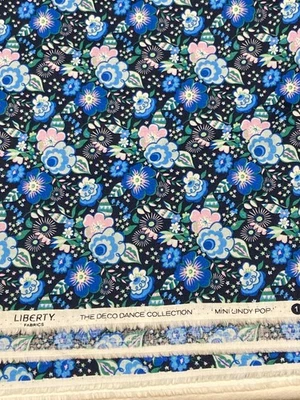 Mini Lindy Pop Deco Danza Colección Liberty Telas Algodón POR Y Foto 1 de 4