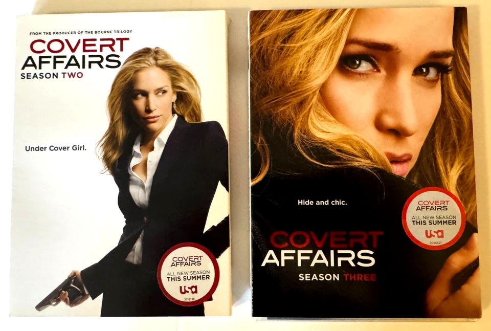 Covert Affairs: Seasons 2 and 3 (Two DVD Sets, 2012 - 2013) - Piper Perabo - NEW - Image 1 of 4
